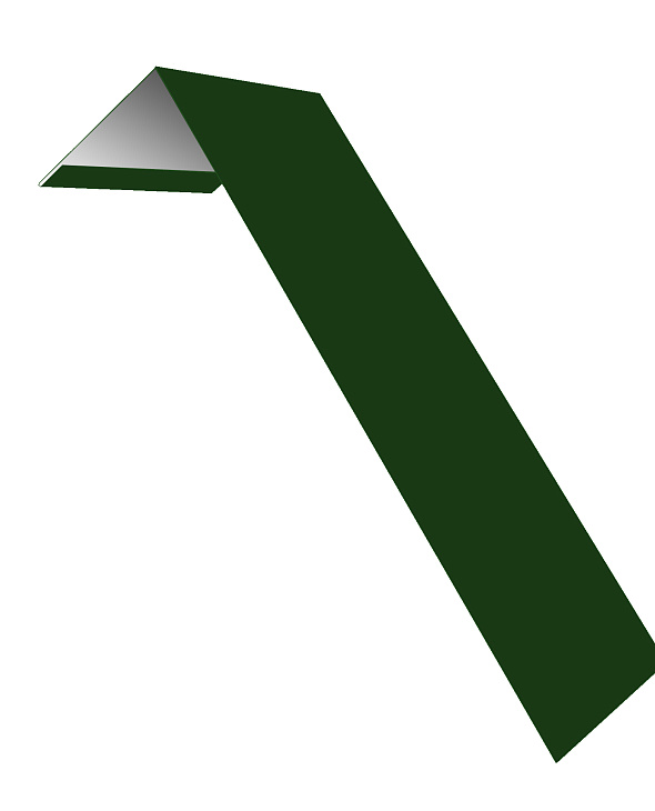 Планка лобовая околооконная простая Grand Line RAL 6002 лиственно-зеленый - 1