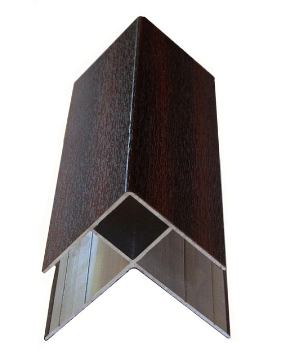 Универсальный алюминиевый ламинированный внешний профиль MasterDeck Орегон - 1