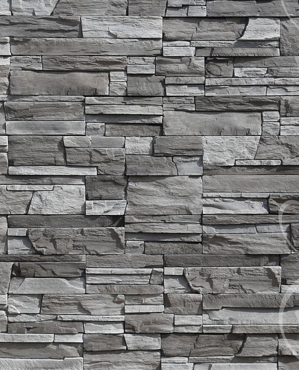 Искусственный камень для навесных фасадов White Hills Фьорд Лэнд Серый - 1