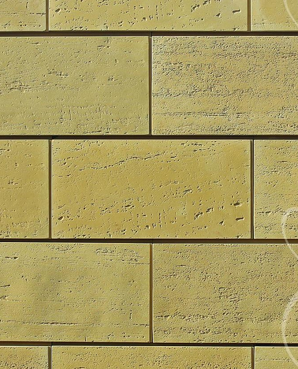 Искусственный камень для навесных фасадов White Hills Тиволи Песочный - 1