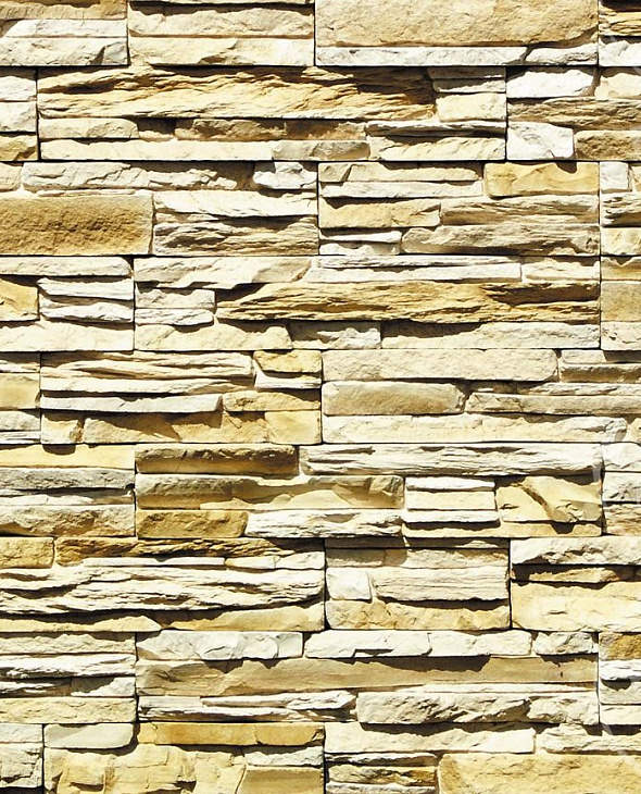 Искусственный камень для навесных фасадов White Hills Кросс Фелл Бежевый - 1