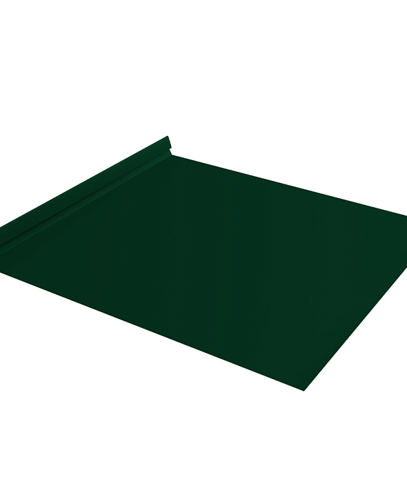 Доборные элементы Grand Line Планка мансардная Кликфальц Pro RAL 6005 зеленый мох - 1