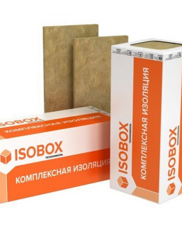 Утеплитель для фасада ISOBOX минеральная вата - 1