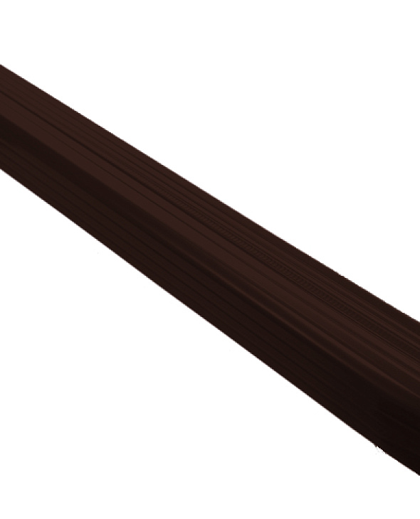 Труба прямоугольная Vortex RAL 8017 шоколад - 1