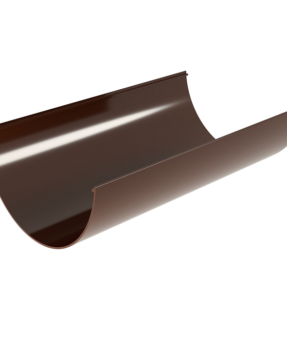 Желоб Grand Line Классика (120/90) RR 32 темно-коричневый (близкий RAL 8019) - 1