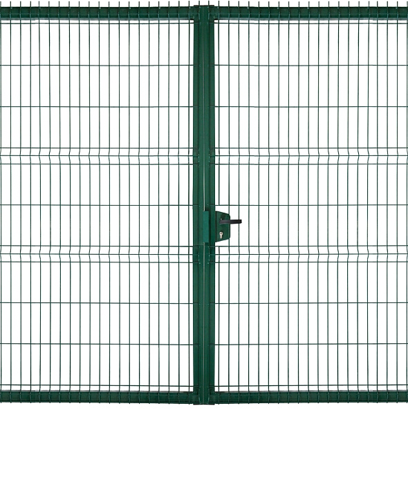Ворота распашные Grand Line Profi / Medium RAL 6005 зеленый мох - 1