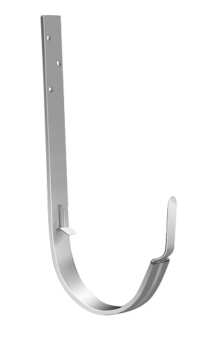 Кронштейн желоба металлический Grand Line Классика (120/90) Дизайн (135/90) RAL 9003 сигнальный белый
