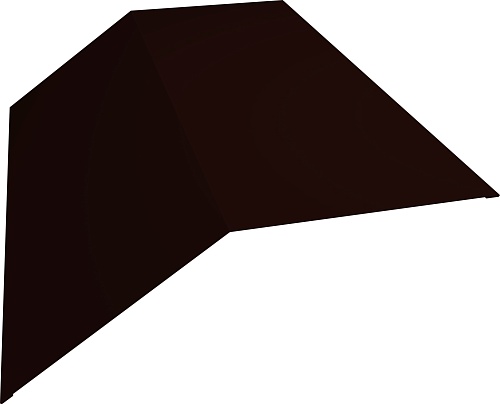 Доборные элементы Grand Line Коньки RR 32 темно-коричневый (близкий RAL 8019)