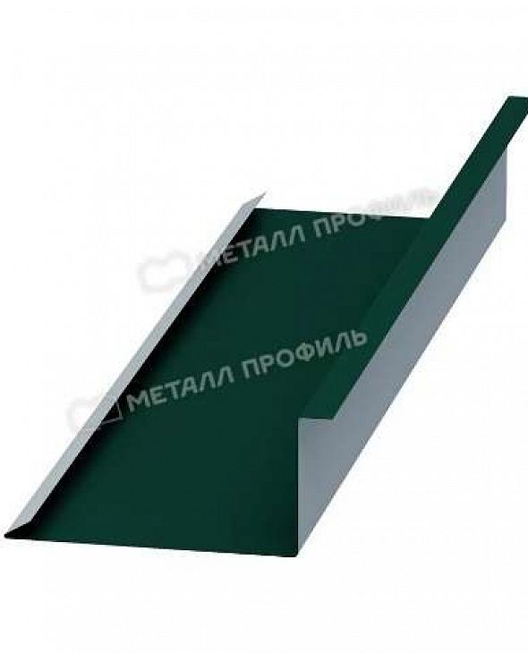 Планка примыкания нижняя МЕТАЛЛ ПРОФИЛЬ RAL6005 - 1