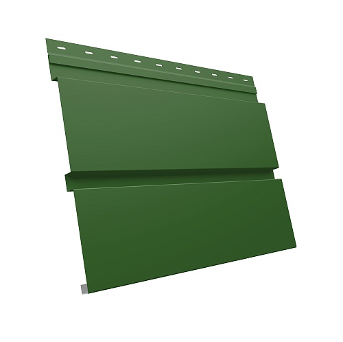 Софит металлический КвадроБрус Grand Line RAL 6002 лиственно-зеленый