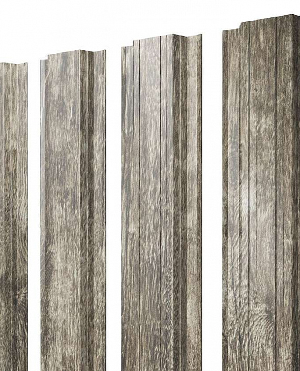 Штакетник Прямоугольный Grand Line Nordic Wood - 1