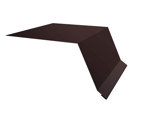 Доборные элементы Grand Line Планка капельник RR 887 шоколадно-коричневый