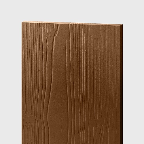 Фиброцементный сайдинг БЕТЭКО Вудстоун RAL 8003 глиняный коричневый