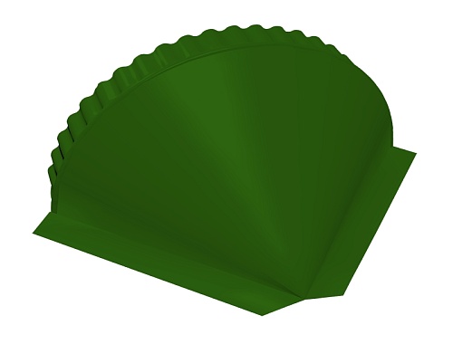 Доборные элементы Grand Line Заглушка малая конусная RAL 6002 лиственно-зеленый