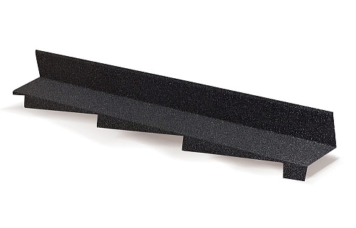Доборные элементы AeroDek Планка примыкания правая AeroDek Robust черный бриллиант