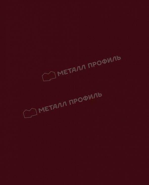 Штакетник металлический закругленный МЕТАЛЛ ПРОФИЛЬ TRAPEZE RAL3009 - 3