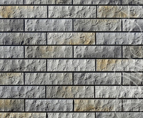 Искусственный камень для навесных фасадов White Hills Толедо Серый