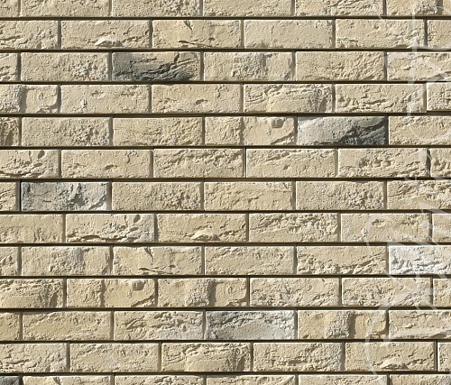 Искусственный камень для навесных фасадов White Hills Бремен Брик Бежевый