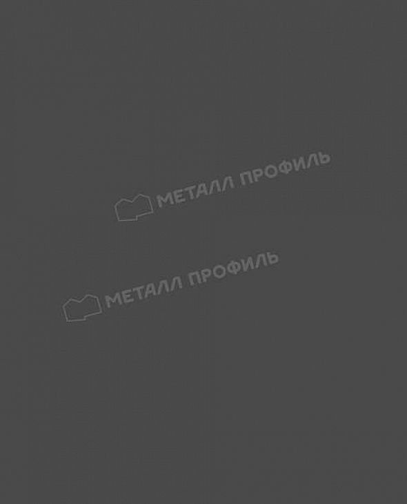 Штакетник металлический прямой МЕТАЛЛ ПРОФИЛЬ LANE RAL7024 - 3