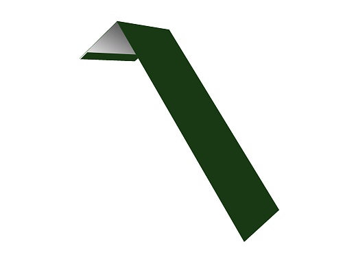 Планка лобовая околооконная простая Grand Line RAL 6002 лиственно-зеленый