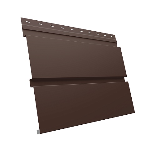 Софит металлический КвадроБрус Grand Line RR 887 шоколадно-коричневый
